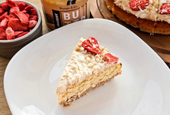 Protein & Cook - Kokosový dortík s bílou čokoládou