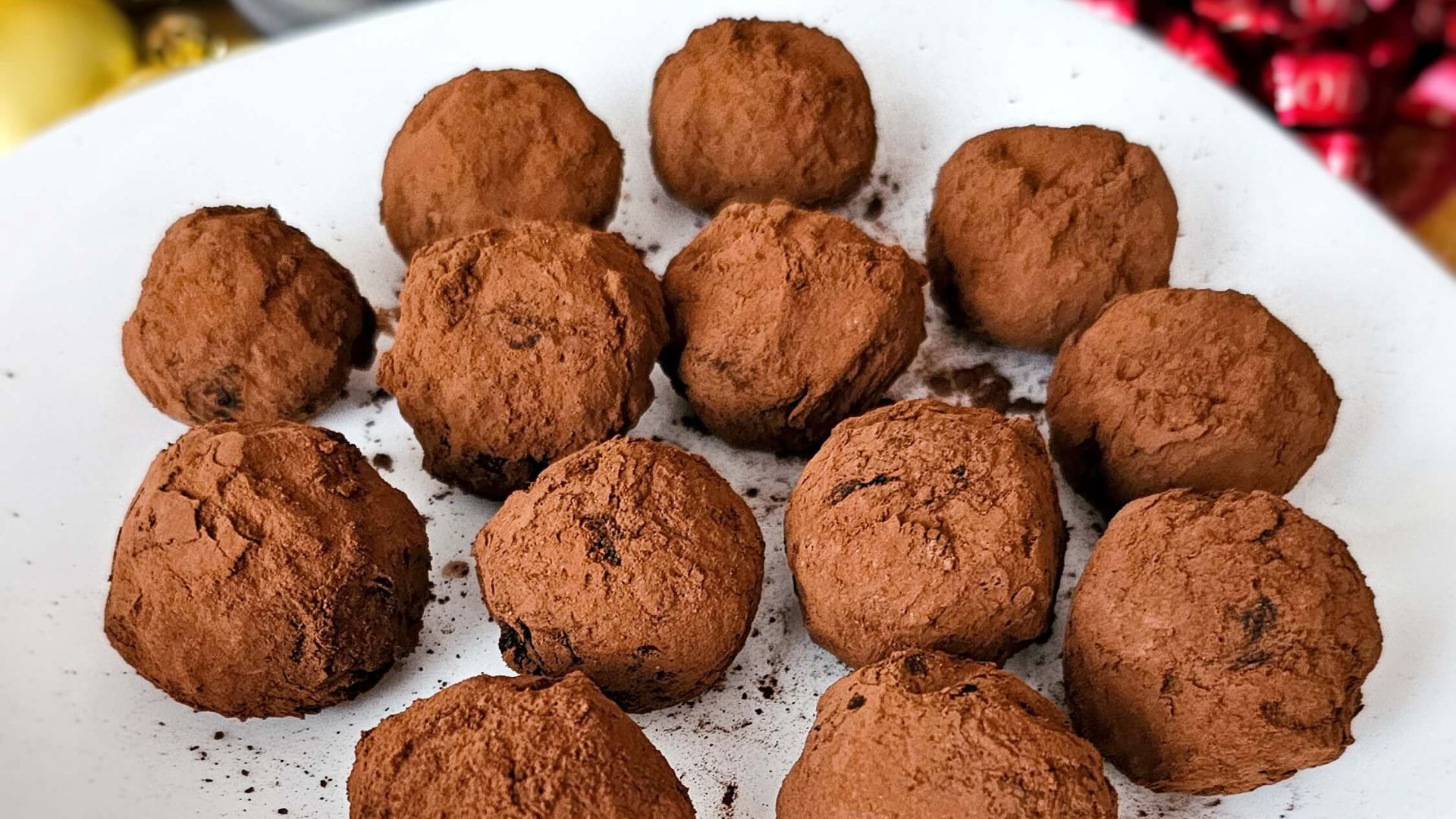 Protein & Cook - Vánoční čokoládové lanýže