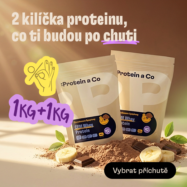 CFM WHEY PROTEIN 80 1 kg + 1 kg za zvýhodněnou cenu