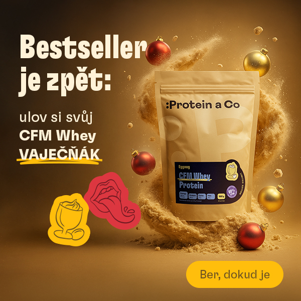 CFM WHEY PROTEIN 80 1 kg + 1 kg za zvýhodněnou cenu