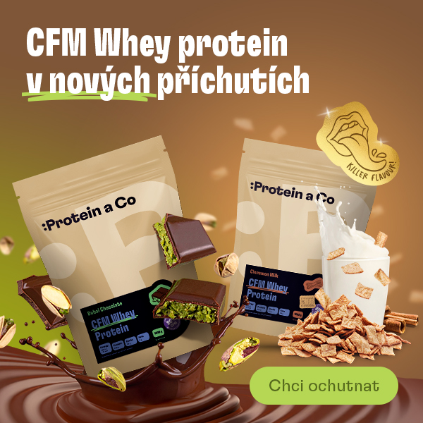 CFM Whey protein - Dubai chocolate a Cinnamon Milk