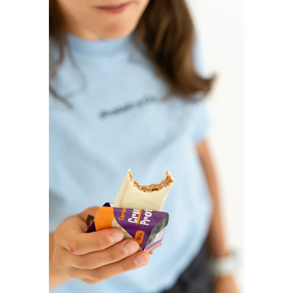 Crunchy proteinová tyčinka karamel — nejčastější dotazy