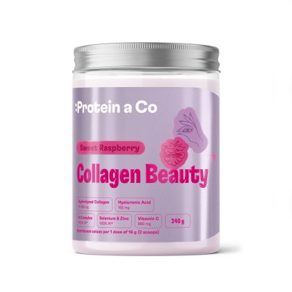 PaCo COLLAGEN BEAUTY NEW 1000ml 340g Sweet Raspberry