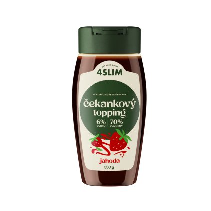 4slim Čekankový topping ovocný 330 g