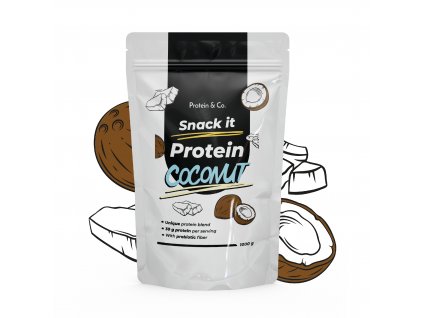 Snack it protein 1kg coconut kresba