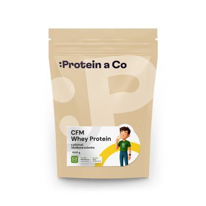 KALORICKE TABULKY CFM Whey Protein Vanilkova susenka