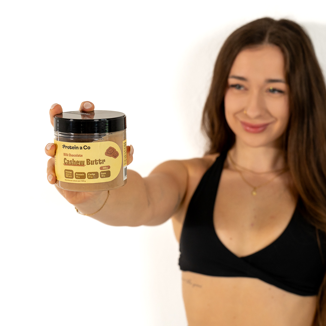 Protein & Co. Kešu krém s mléčnou čokoládou 330 g
