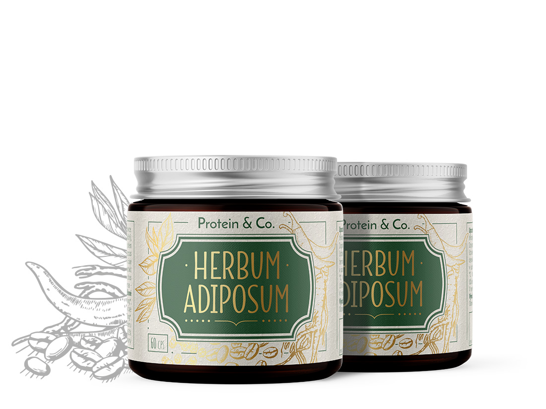 Levně Protein & Co. Herbum adiposum 1 + 1 za zvýhodněnou cenu