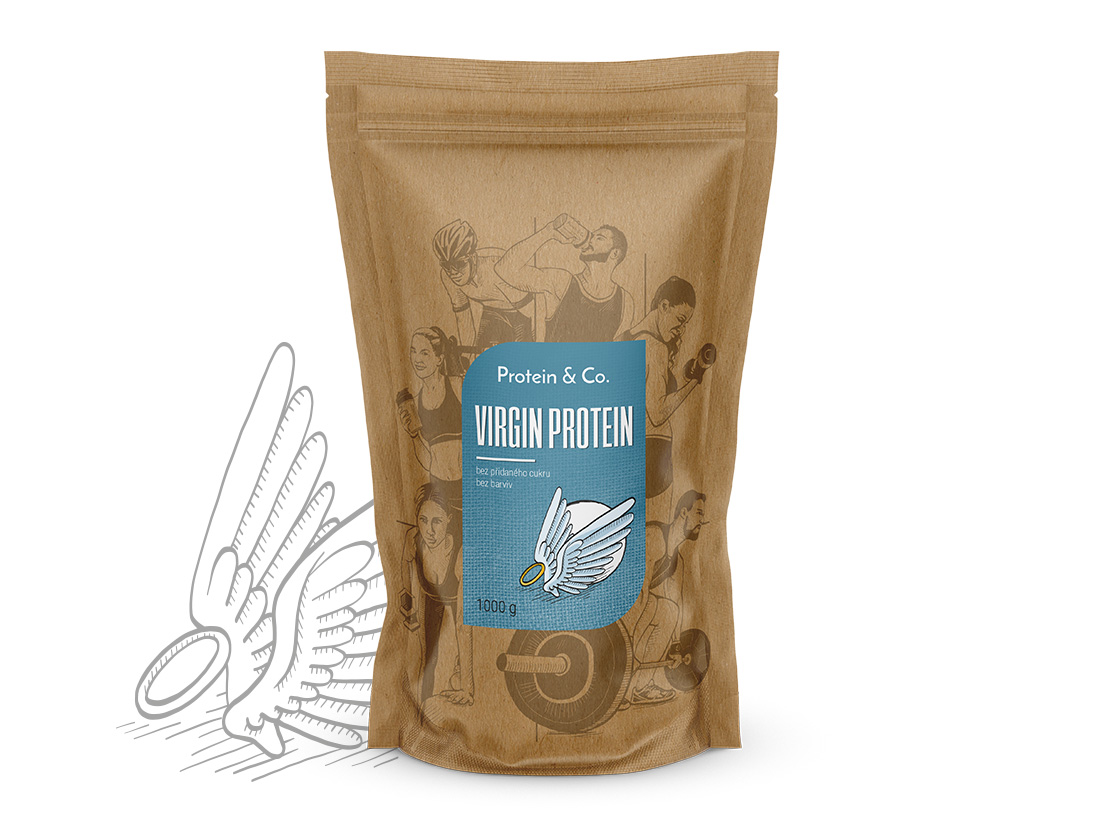 Levně Protein&Co. Virgin Whey 1 kg