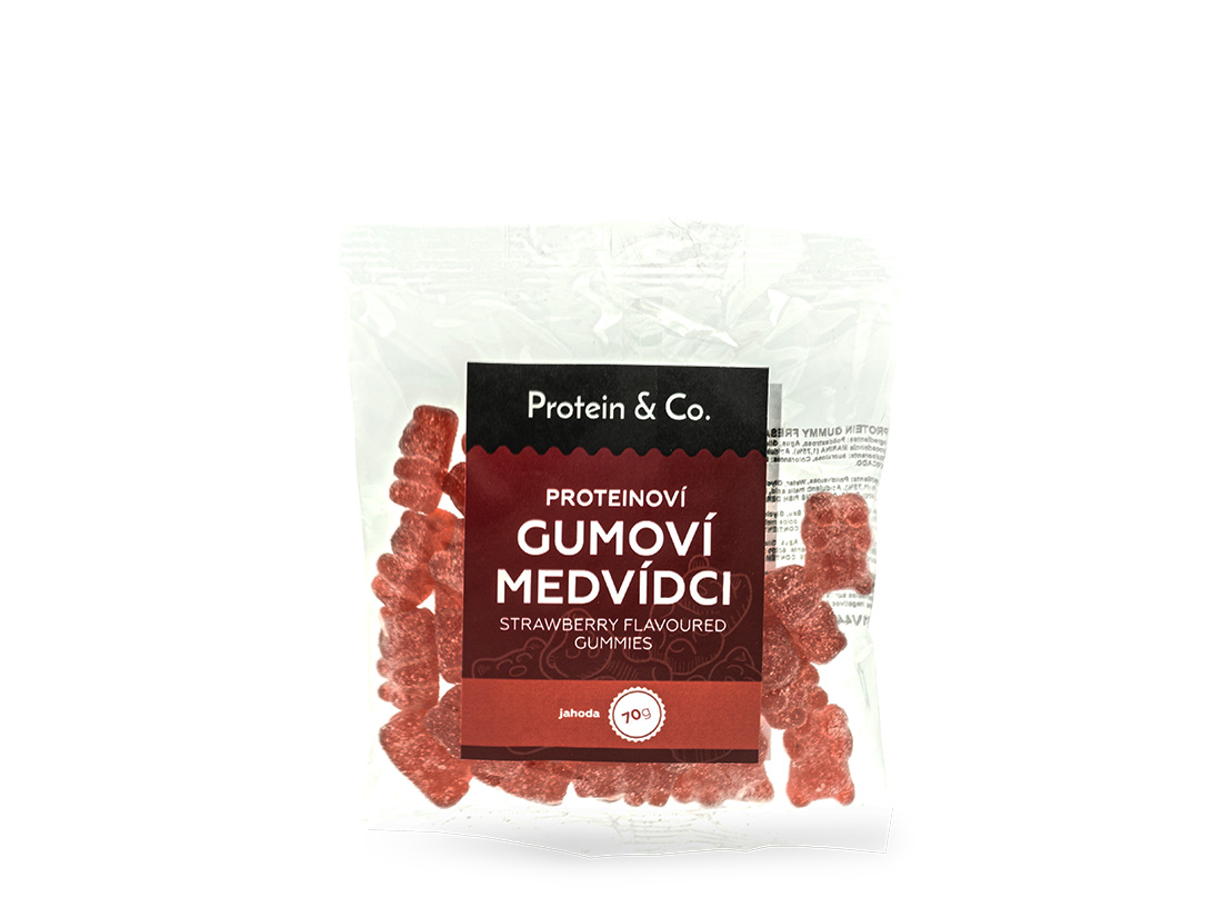 Levně Protein & Co. Proteinoví gumoví medvídci – 50 g