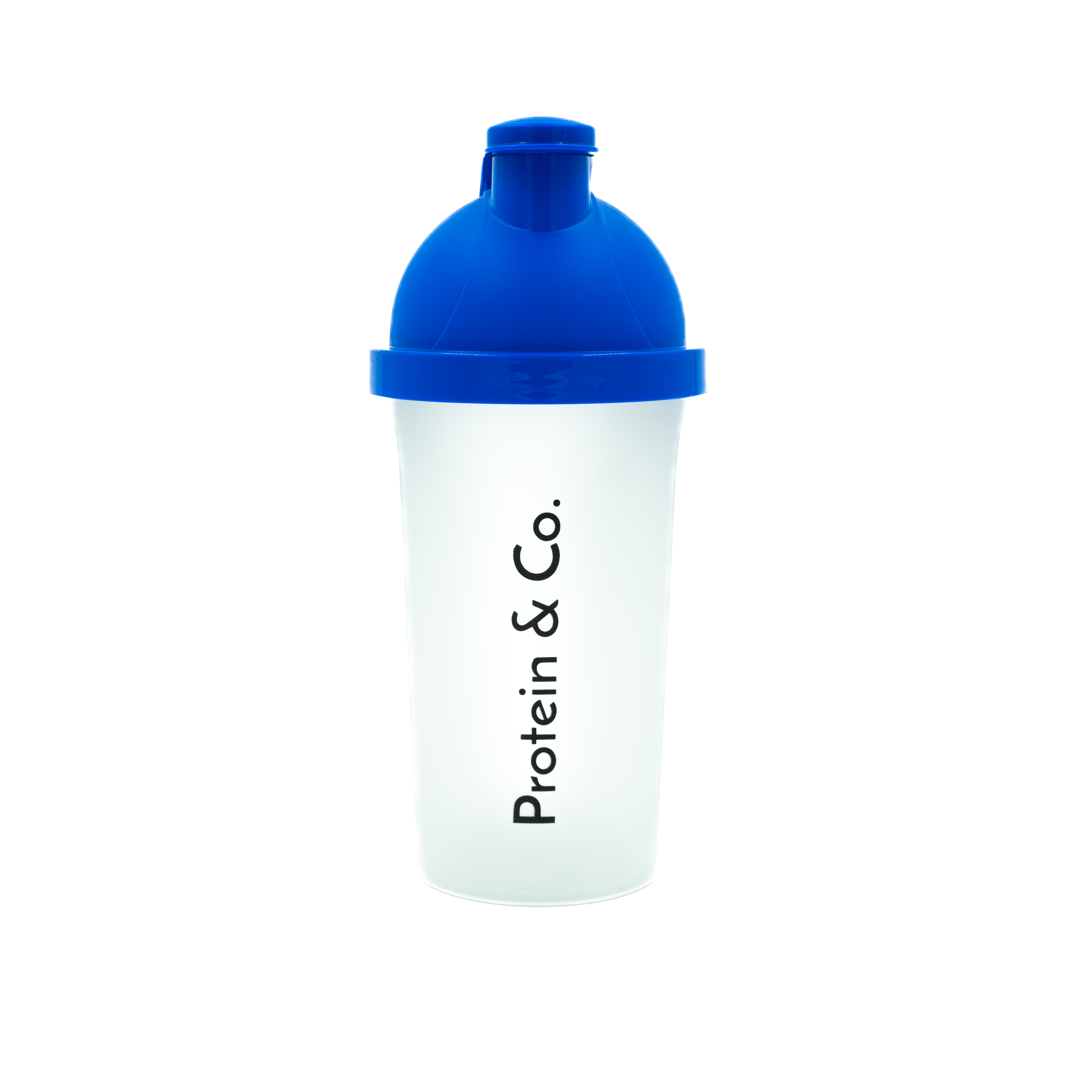 Levně Protein & Co. POP TOP Shaker Barva: Modrá