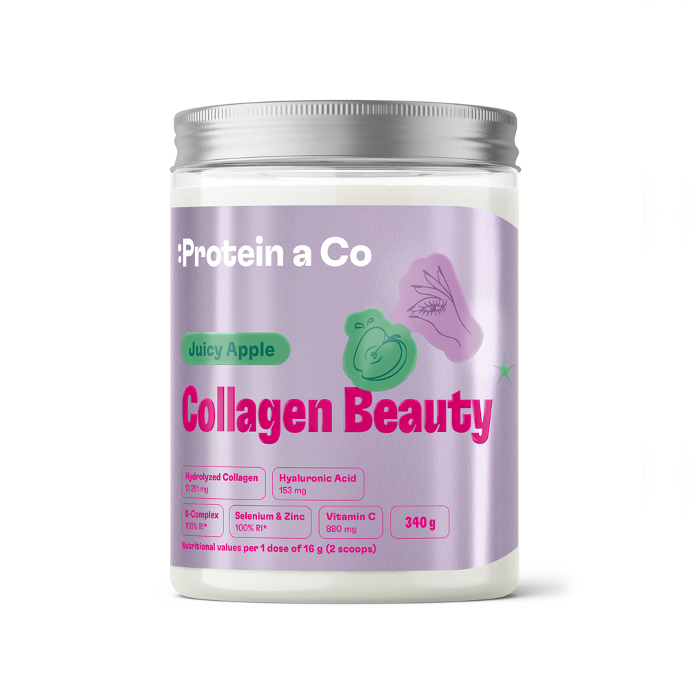Protein & Co. Collagen Beauty 340 g Zvoľ príchuť: Passion fruit