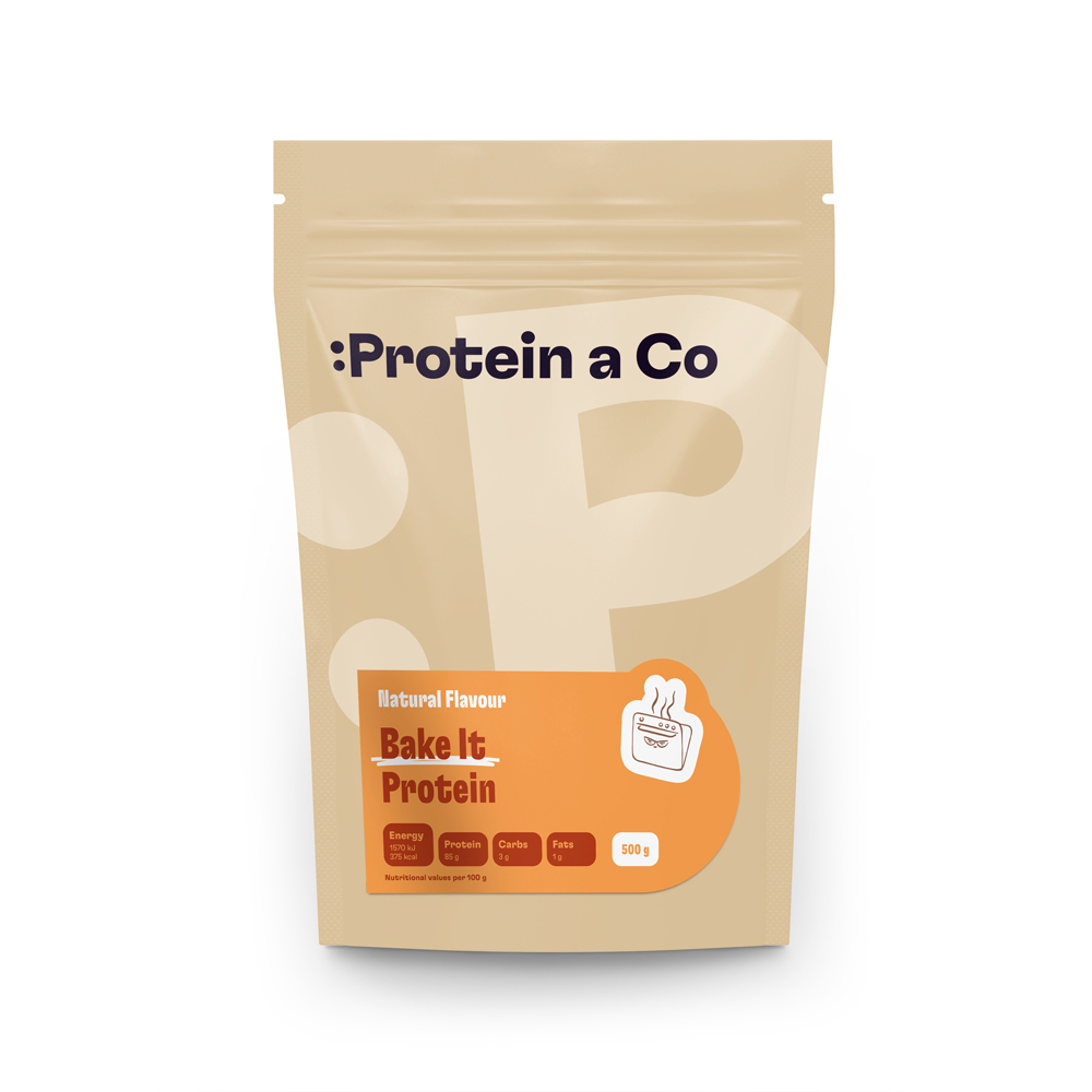 Protein & Co. Bake it! – protein na pečení Váha: 500 g