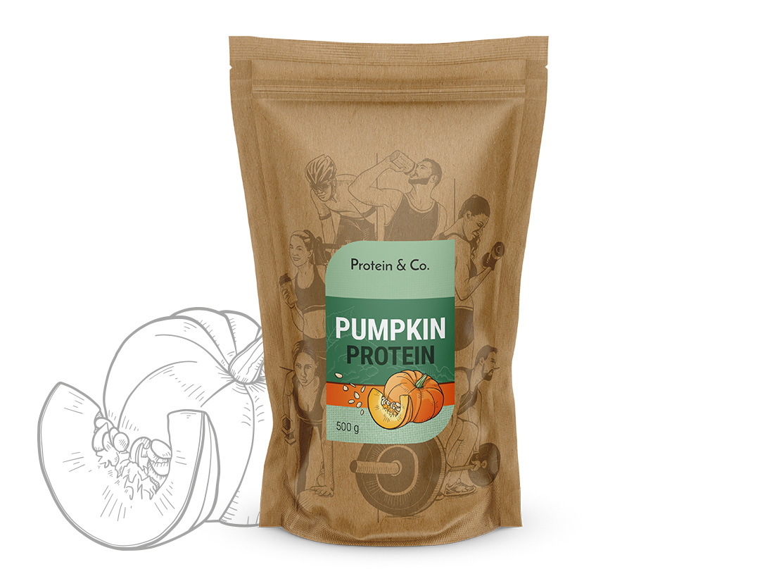 Protein & Co. Pumpkin protein Váha: 1 kg Obrázek