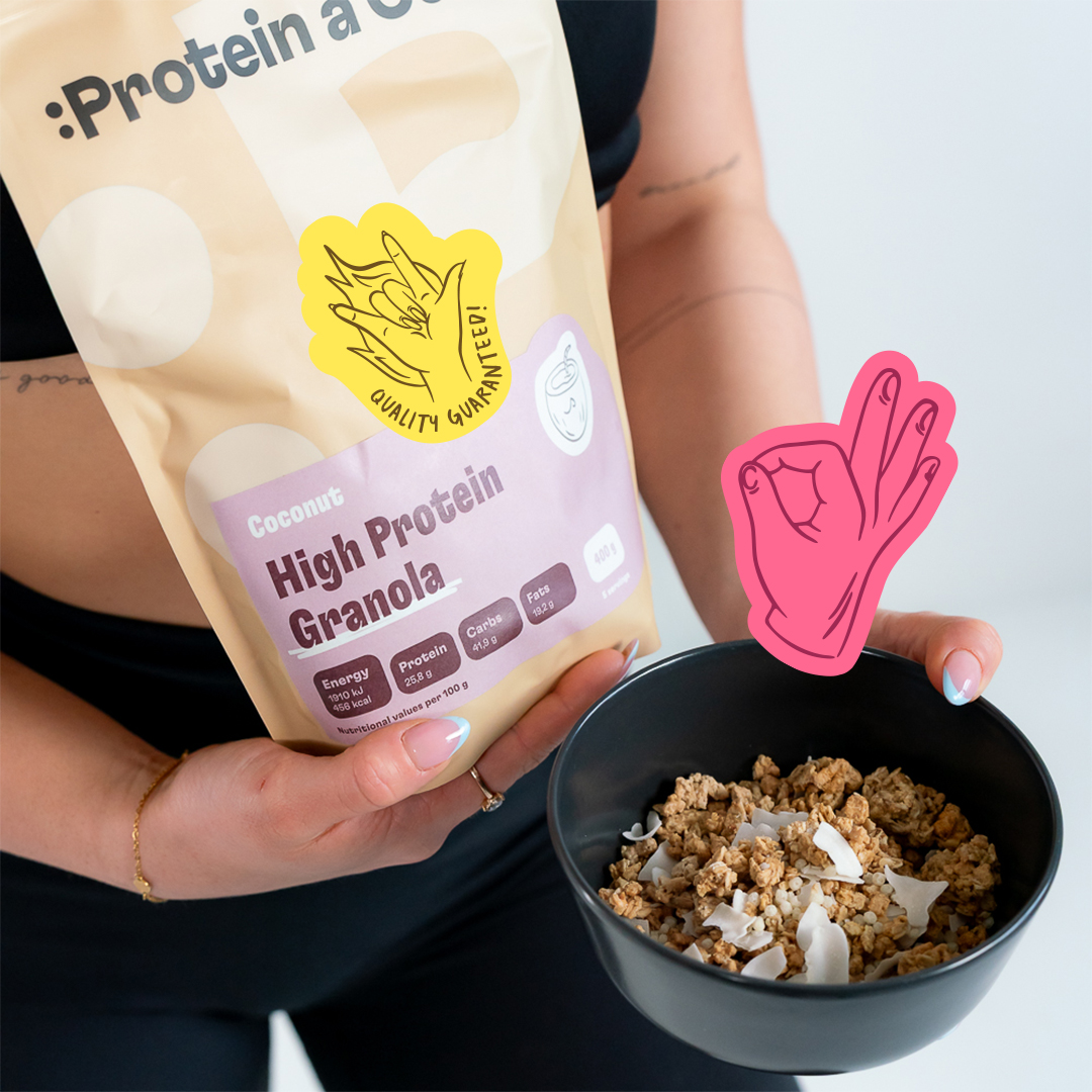 Protein & Co. Granola high protein – kokos 400 g