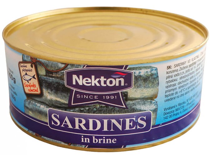 Levně Nekton Sardinky ve vlastní šťávě JADRAN 900 g