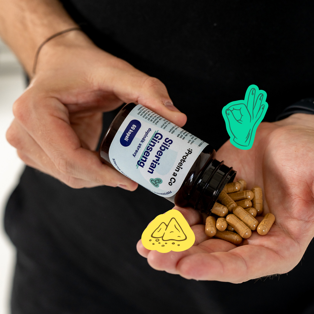 Protein & Co. Sibírsky ženšen – 60 kapsúl