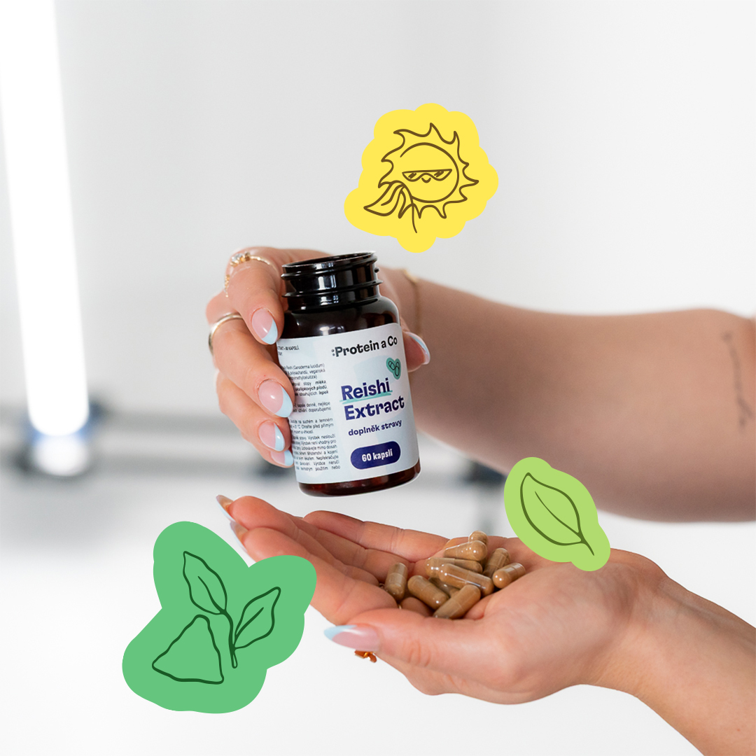 Protein & Co. Reishi extrakt - 60 kapsúl