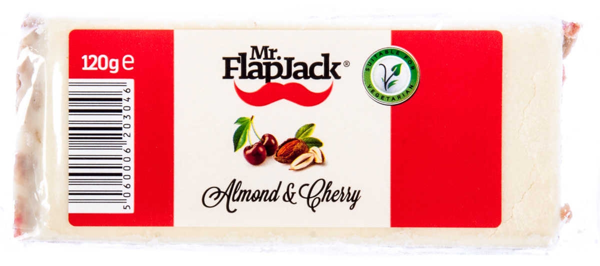 Levně Mr. FlapJack 120 g – 6 příchutí Vyber si z těchto lahodných příchutí: Mandle/višeň