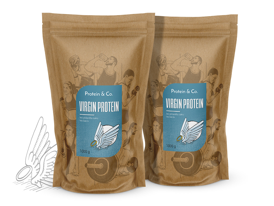 Levně Protein&Co. AKCE Virgin Whey 2 kg