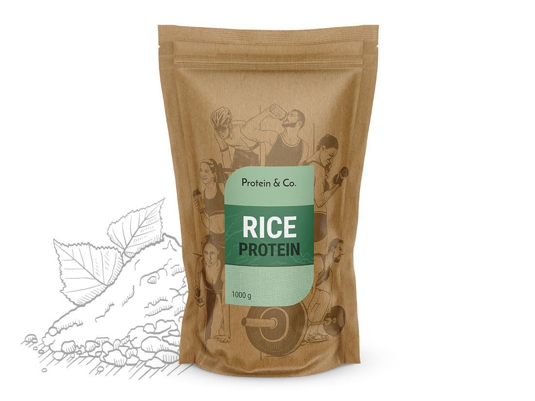 Levně Protein&Co. Rýžový protein 1 kg