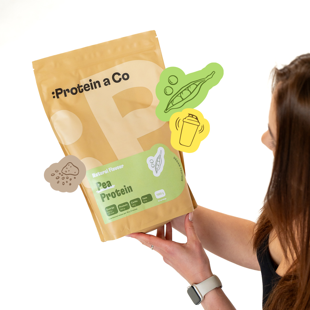 Protein&Co. Hrachový protein 1 kg Obrázek