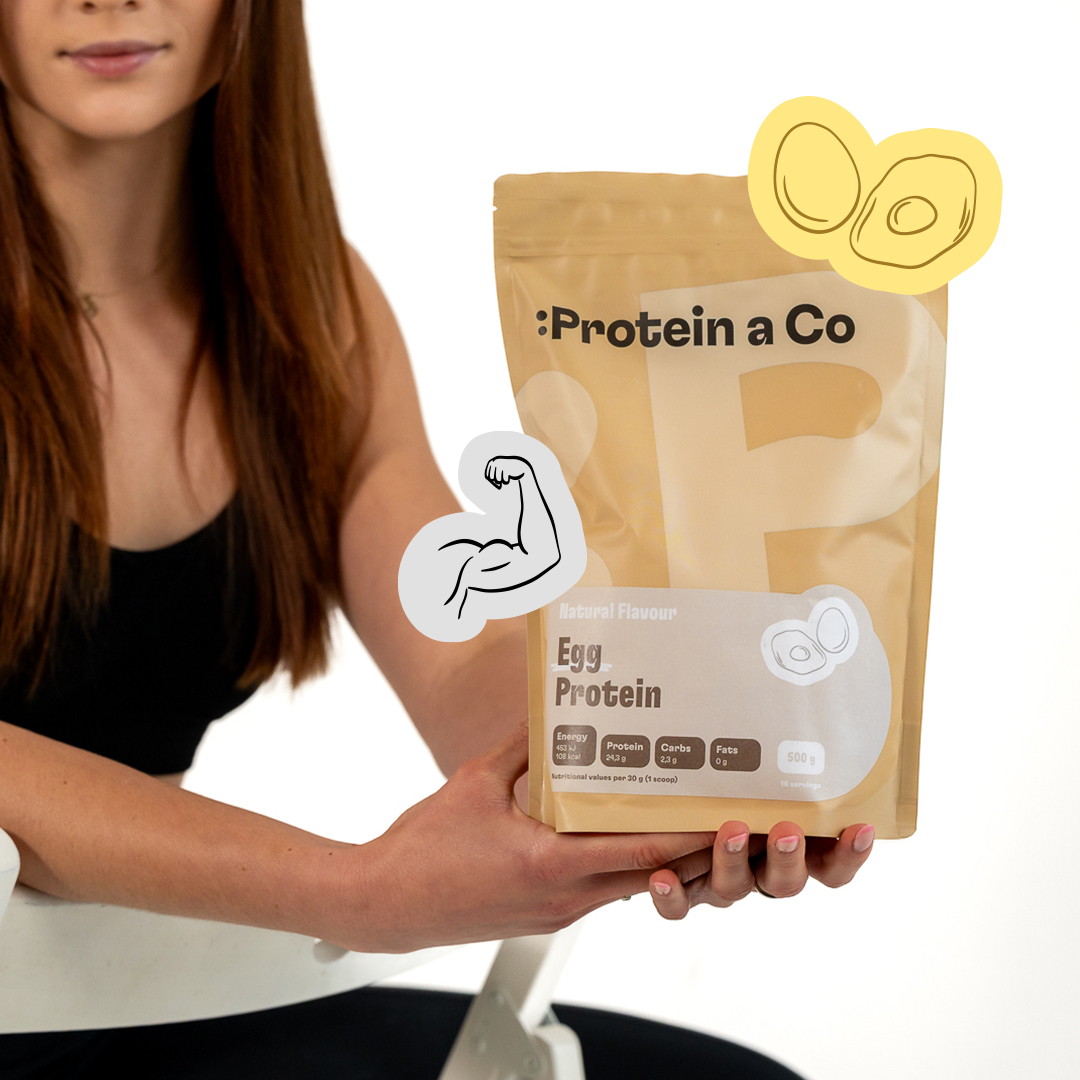 Protein&Co. Vaječný bílek 1 kg Váha: 500 g Obrázek