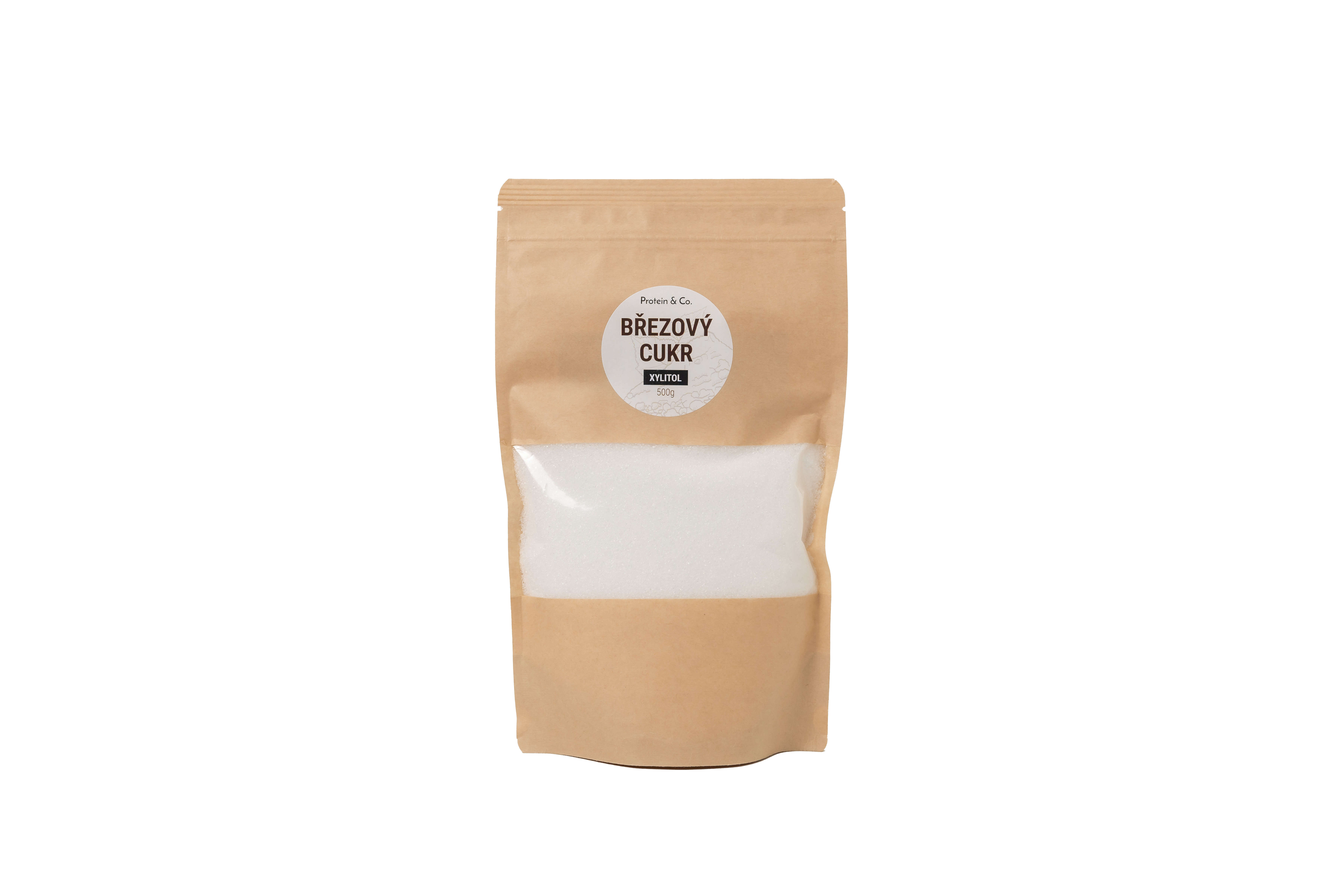 Protein & Co. Březový cukr – xylitol 500 g Obrázek