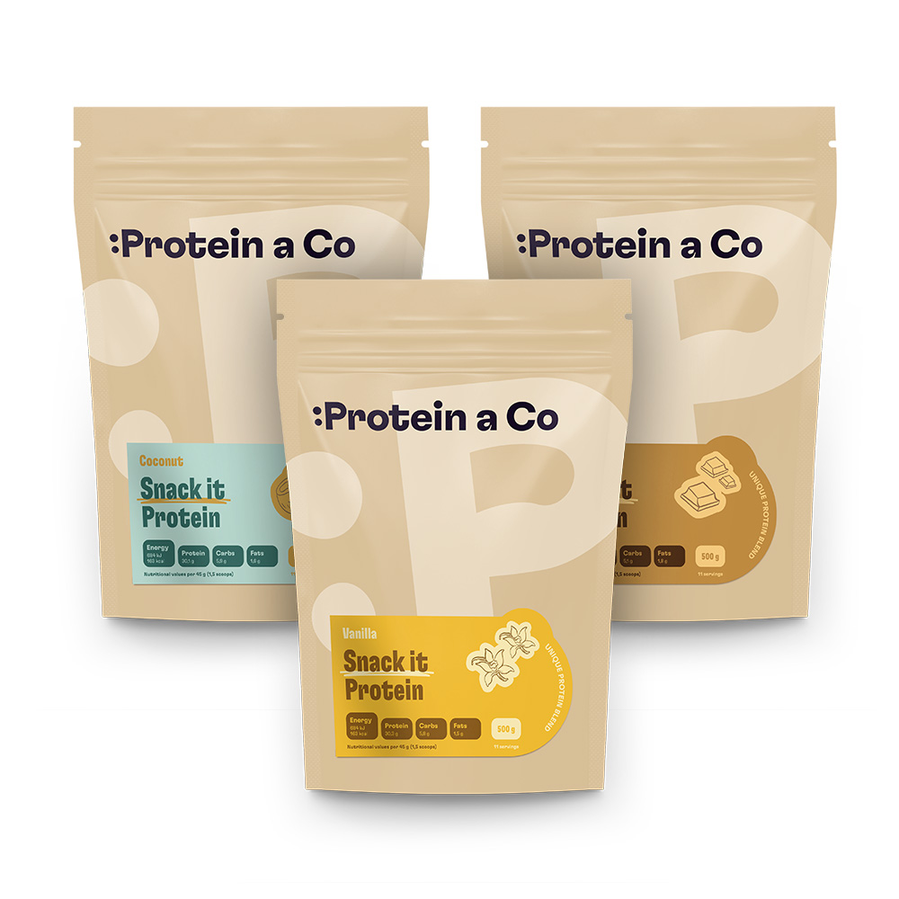 ProteinaCo SNACK IT Protein akce 2+1 zdarma 1500g