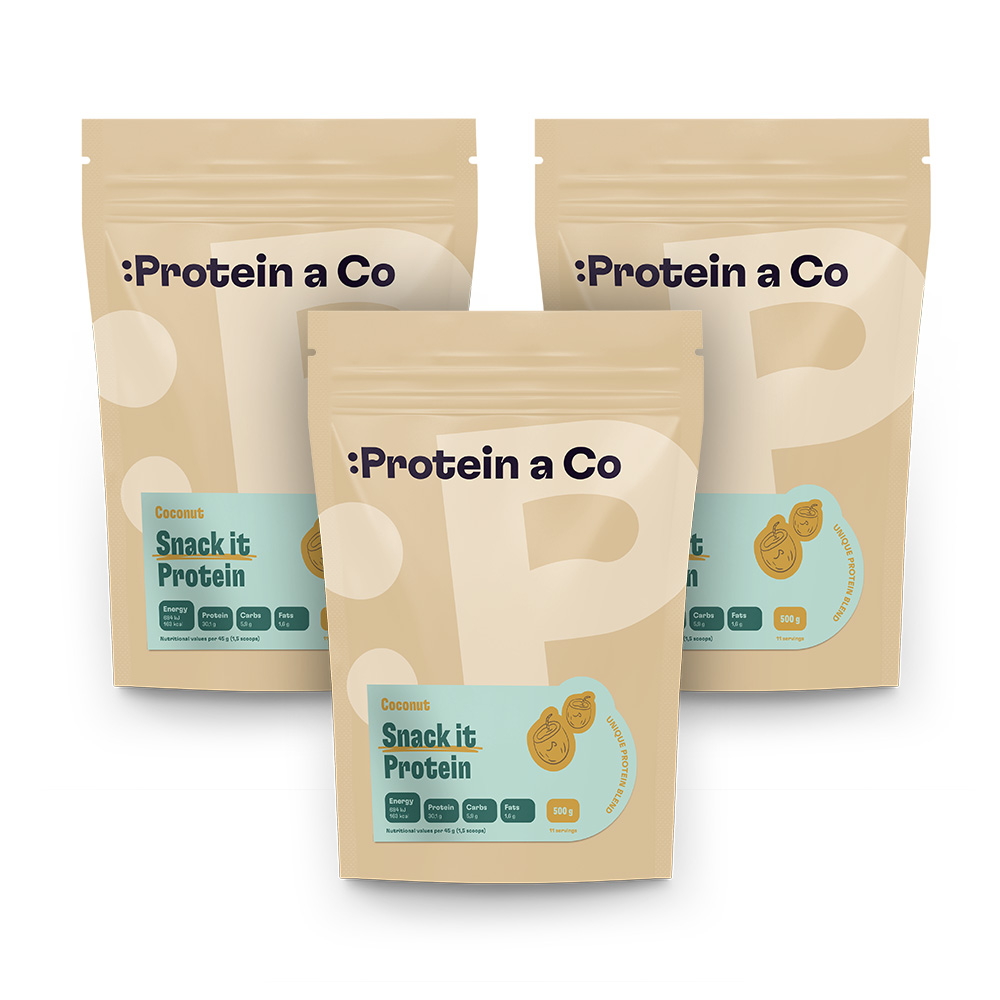 ProteinaCo SNACK IT Protein akce 2+1 zdarma 1500g