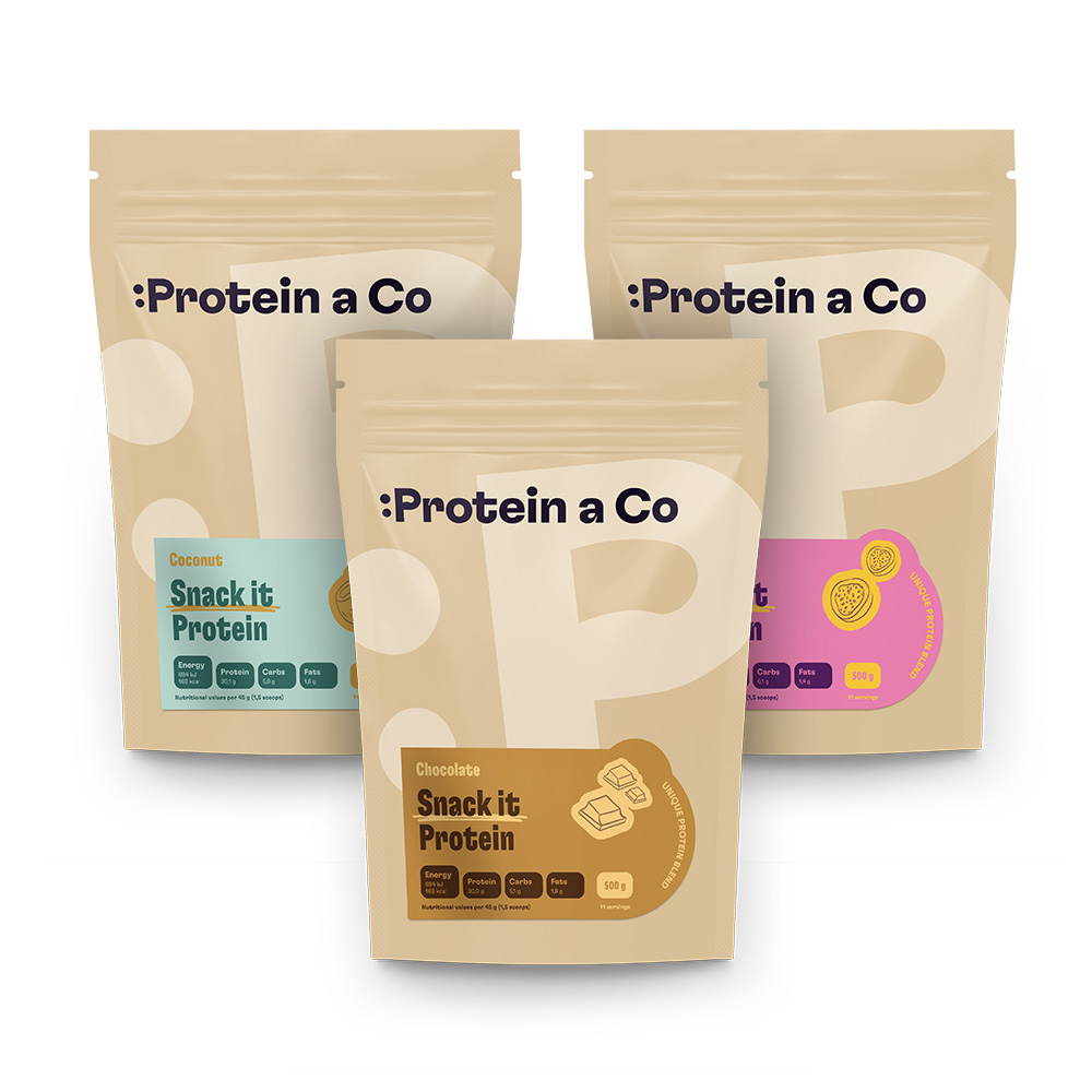 ProteinaCo SNACK IT Protein akce 2+1 zdarma 1500g