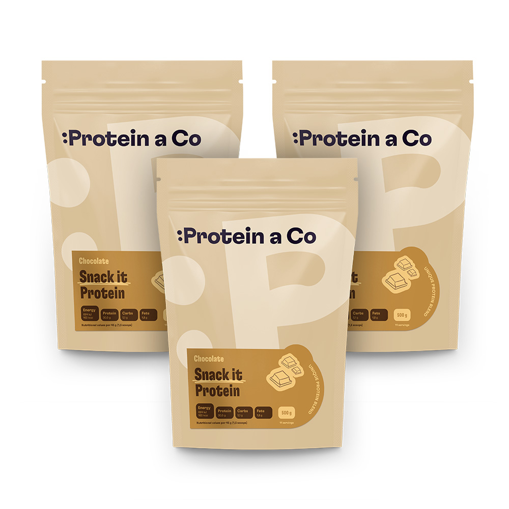 ProteinaCo SNACK IT Protein akce 2+1 zdarma 1500g