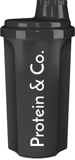 Shaker Protein & Co. 700 ml Barva: Červená Obrázek