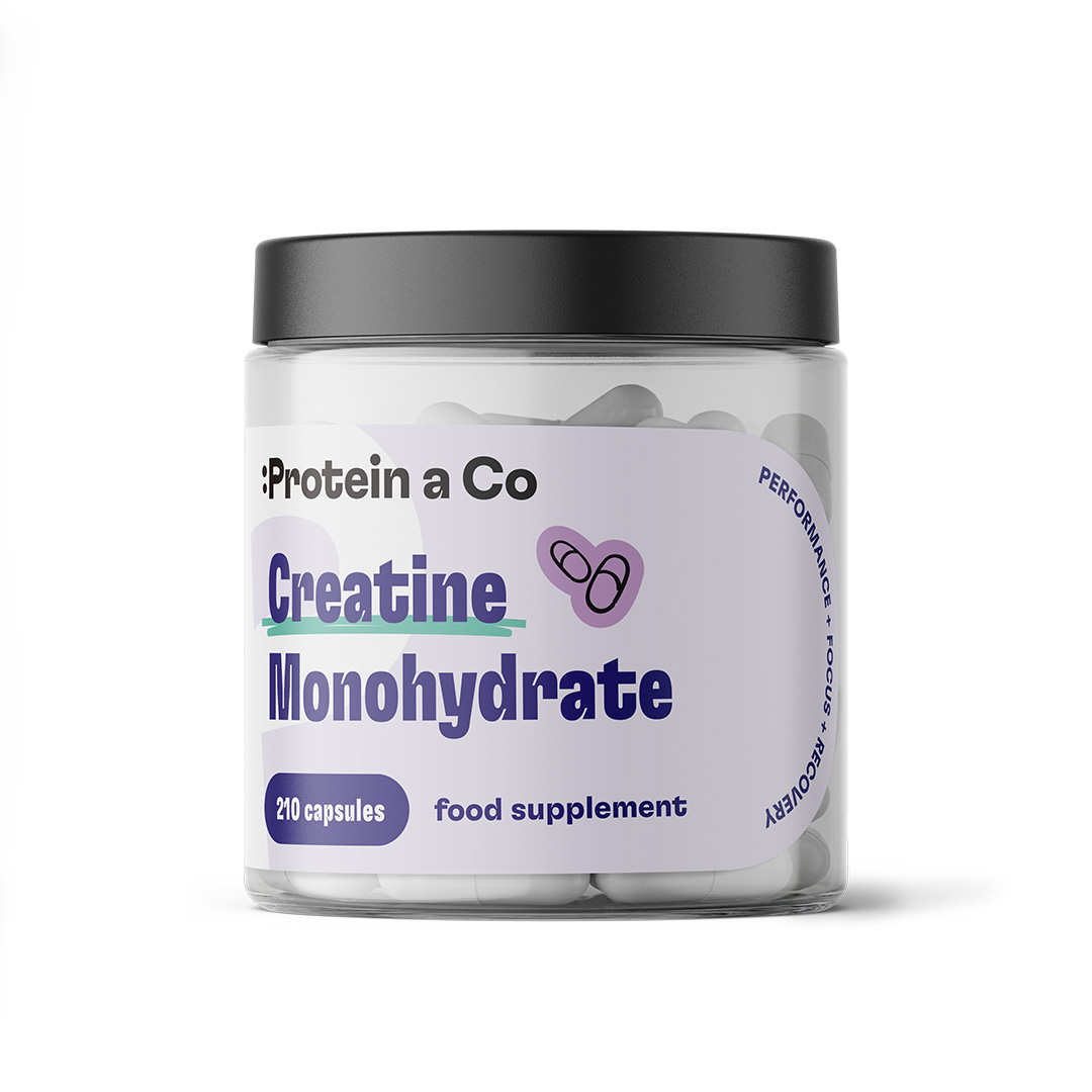 ProteinaCo Kreatin monohydrát - kapsle Množství: 210 kapslí