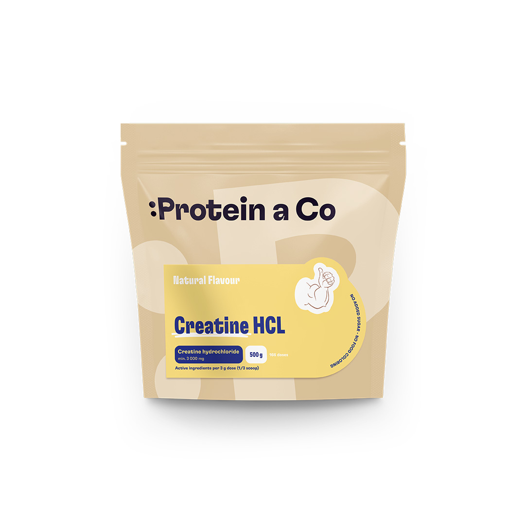 ProteinaCo Kreatin HCl (hydrochlorid) 500 g Vyber si z těchto lahodných příchutí: Natural