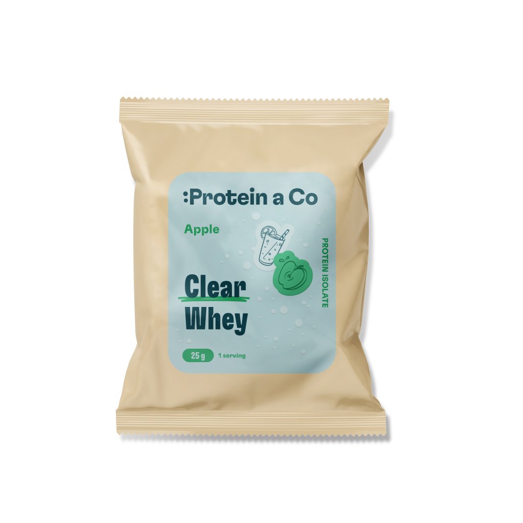 Protein a Co Akce Clear Whey Protein Isolate - 1 porce 25 g – Apple