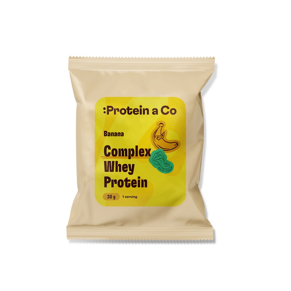 Protein a Co Akce Complex Whey - 1 porce 30 g – Banana