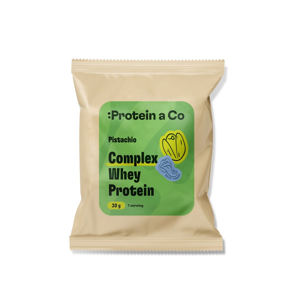 Protein a Co Akce Complex Whey - 1 porce 30 g – Pistachio