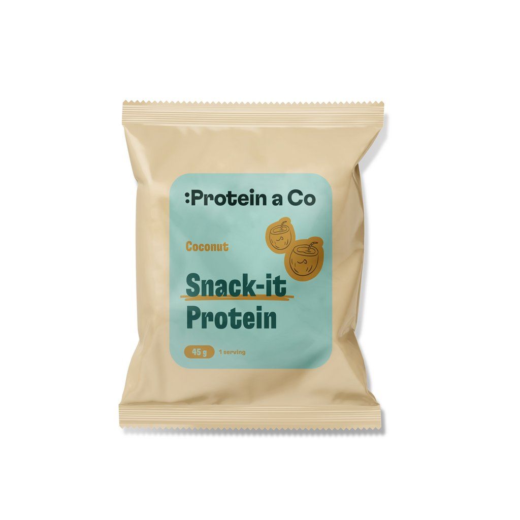Protein a Co Akce SNACK IT Protein - 1 porce 45 g – Coconut milk