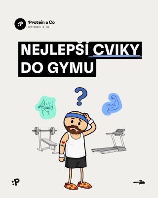 Neexistuje jeden nejlepší cvik. 🦍 Existuje jen hodně zbytečnejch. 😤 🏋🏻‍♂️ Tyhle pokrývají základ, fungují pro většinu lidí...