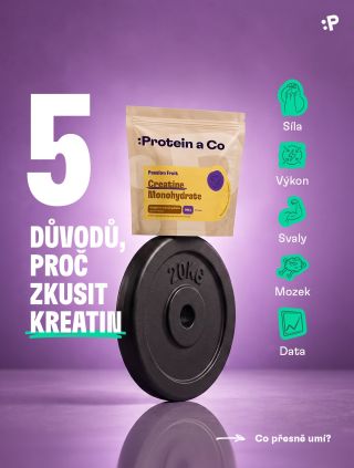 Kreatin je jen na svaly? Jasně. A telefon je jen na volání. 📞 Kreatin monohydrát patří mezi nejlíp prozkoumaný suplementy...