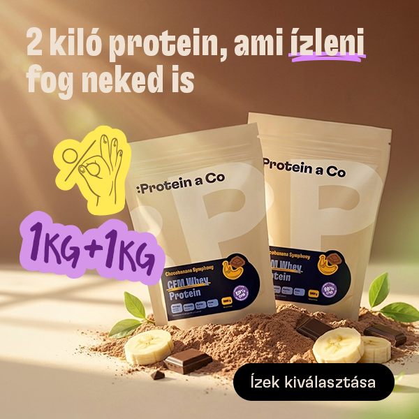 CFM WHEY PROTEIN 80 1 kg + 1 kg kedvezményes áron
