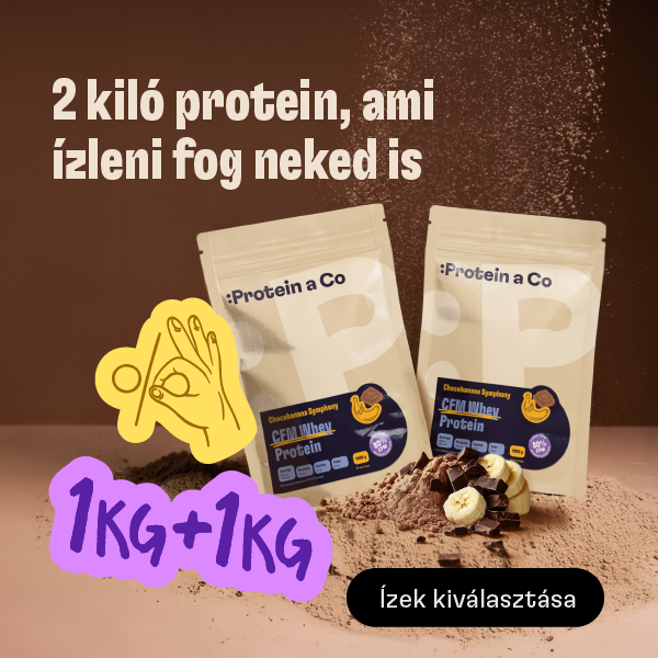 CFM WHEY PROTEIN 80 1 kg + 1 kg kedvezményes áron