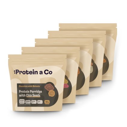 Egészséges reggeli egész hónapra - Protein kása chia maggal 5x 480 g