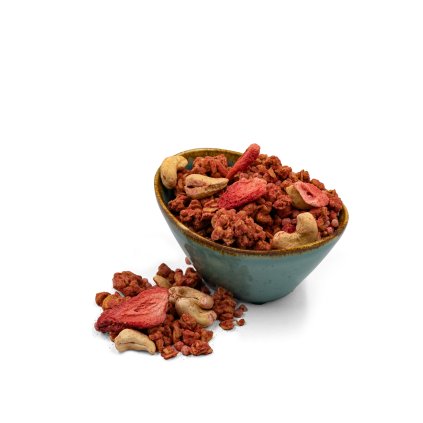 High protein granola - eper és kesudió 400 g