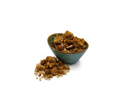 Granola magas fehérjetartalmú - mandula és fahéj 400 g