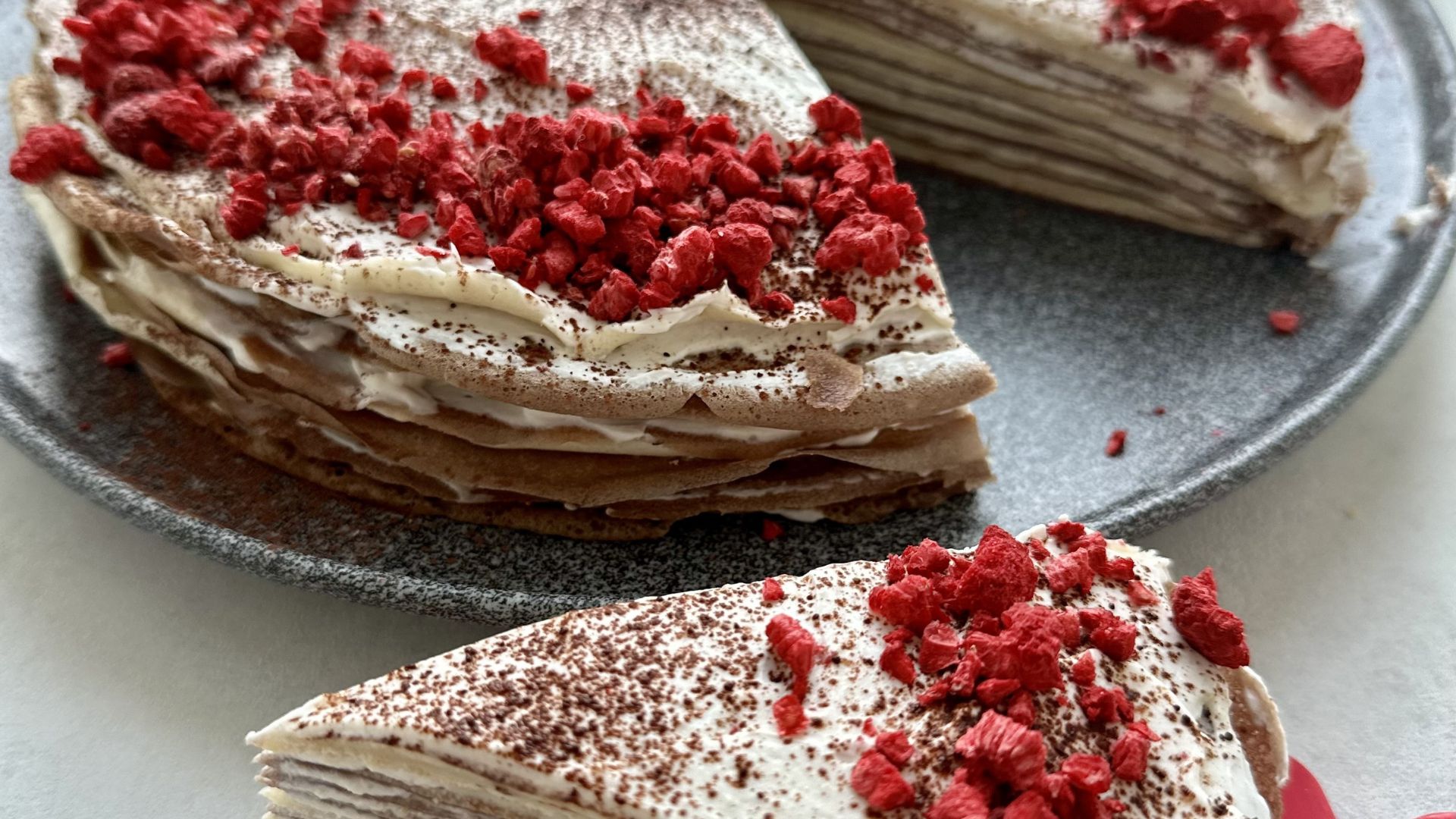 Protein & Cook - Naleśnikowy tort pełen białka