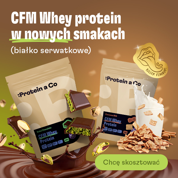 CFM Whey protein - Dubai chocolate a Cinnamon Milk