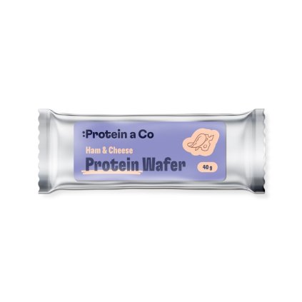 Wafelek proteinowy z szynką i serem 40 g