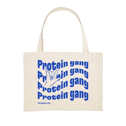 torba na zakupy gadżety protein gang niebieski